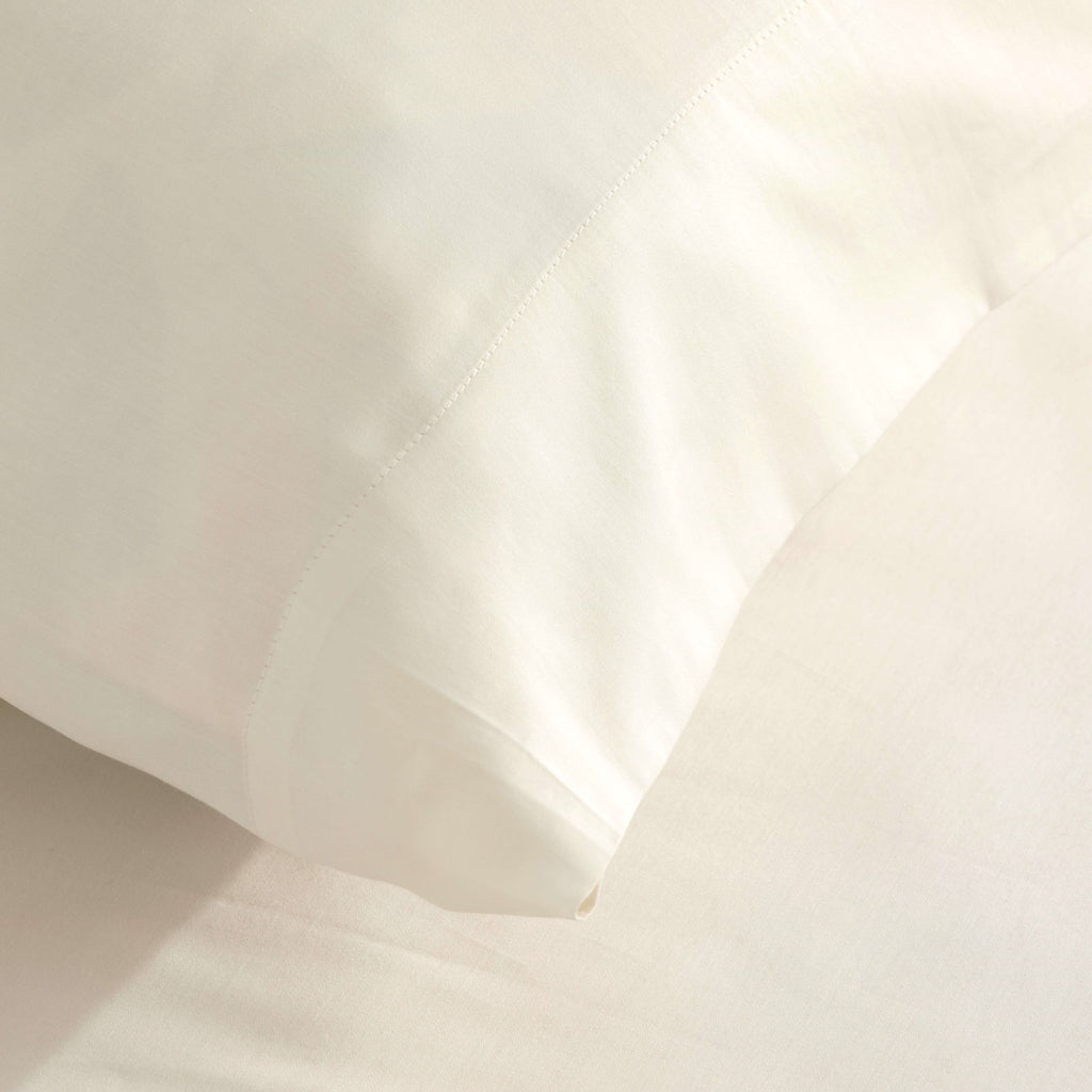 Funda de almohada satén 300 hilos Natural
