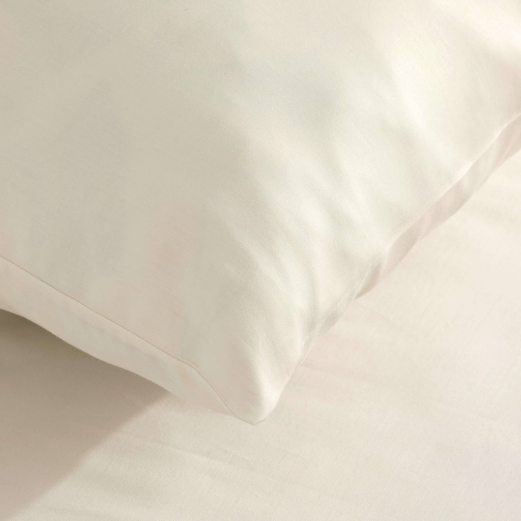 Funda de almohada satén 300 hilos Natural