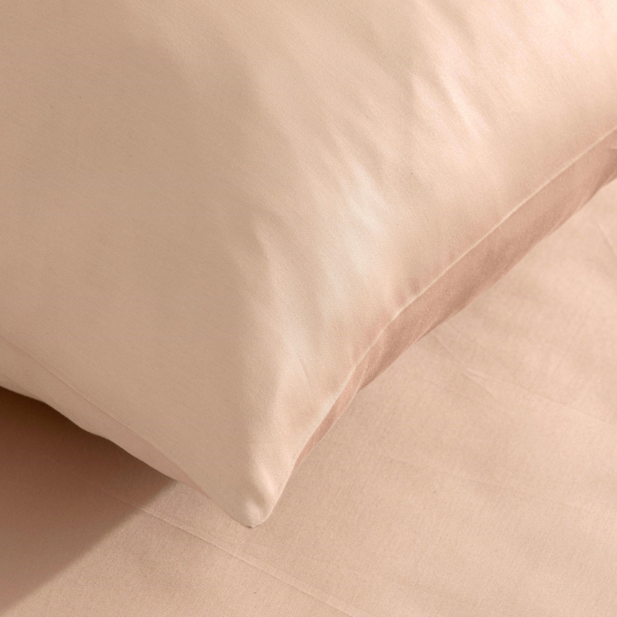Funda de almohada satén 300 hilos Pink