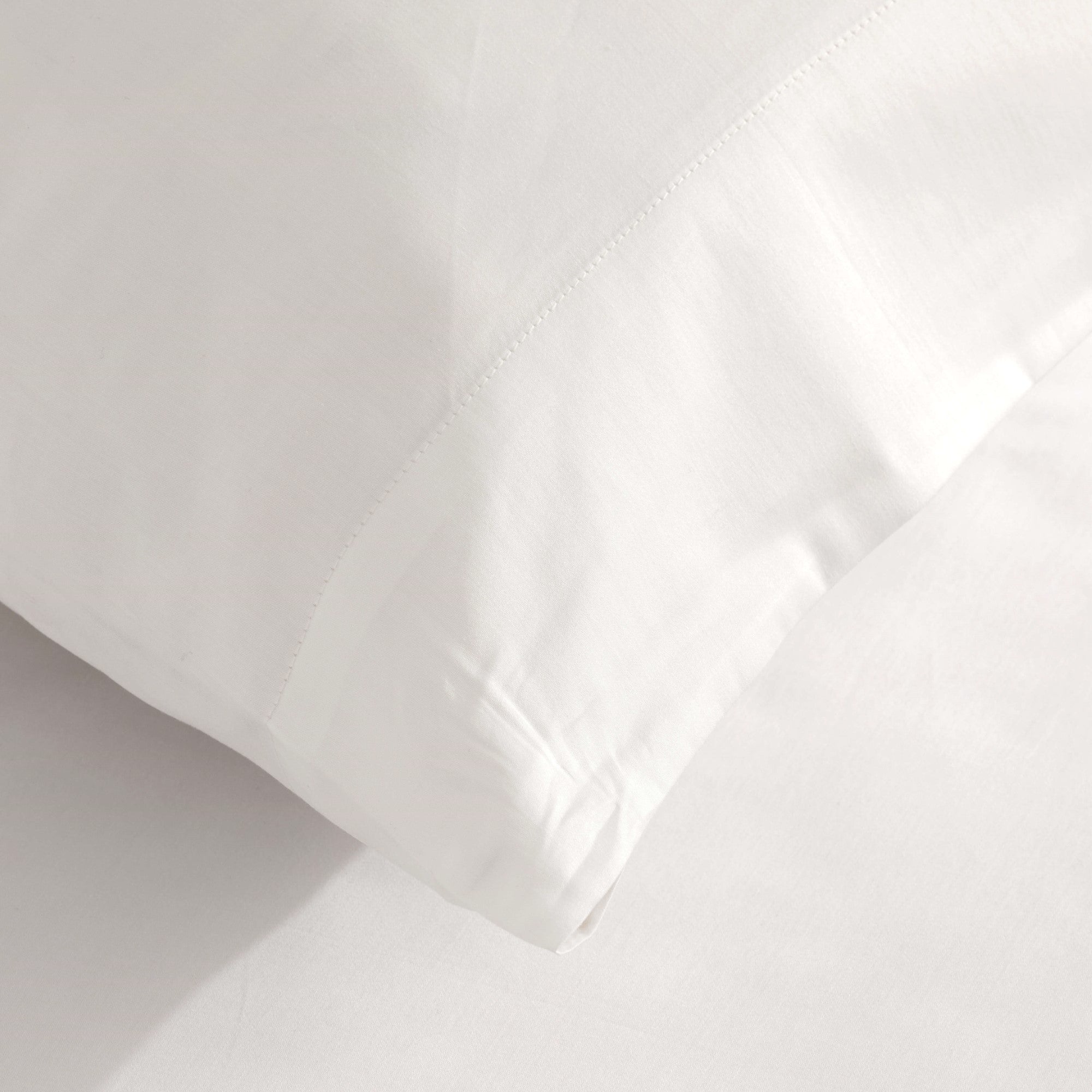 Funda de almohada satén 300 hilos White
