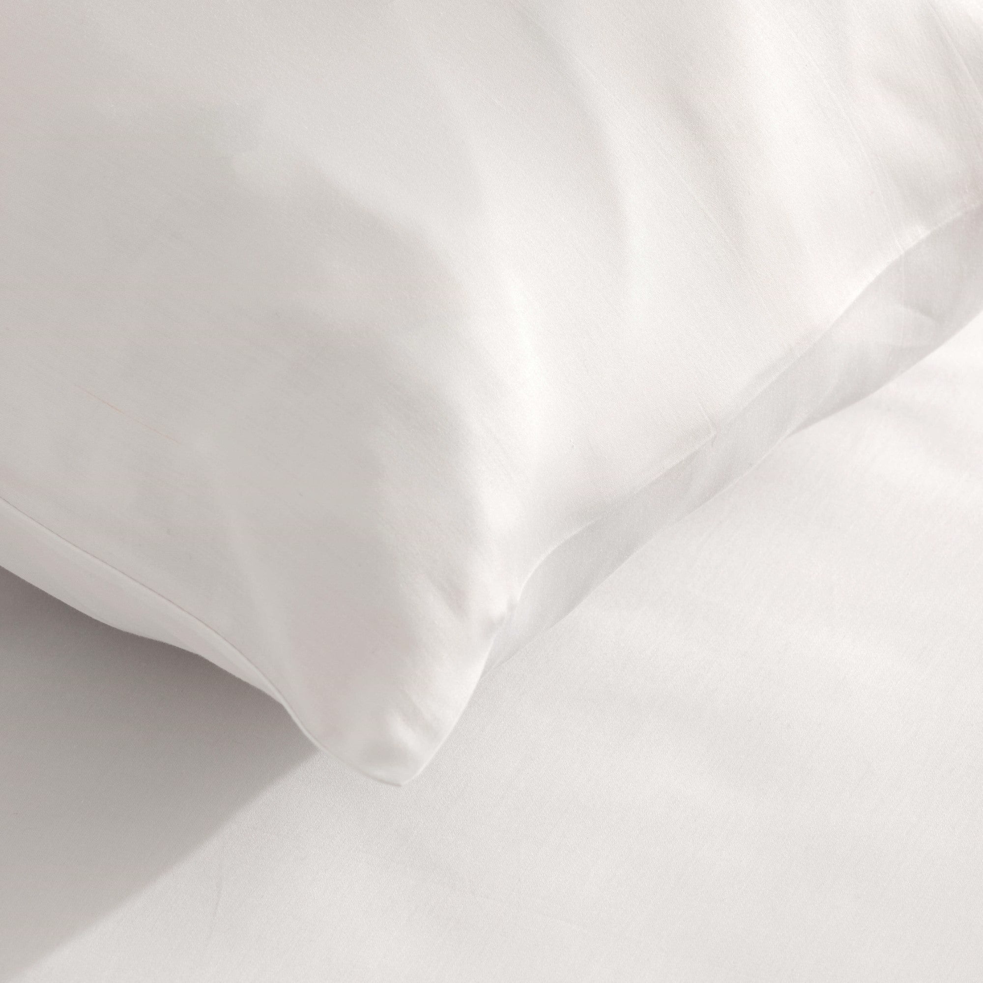 Funda de almohada satén 300 hilos White