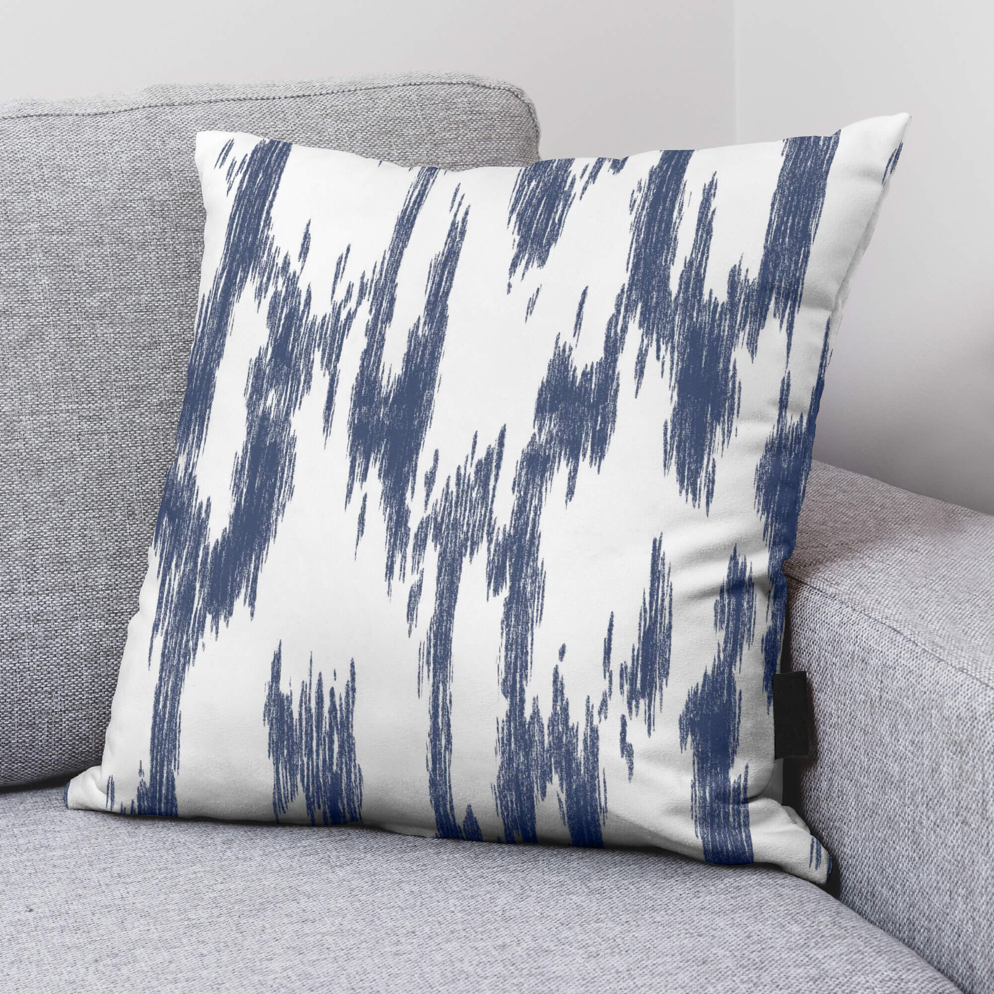Funda cojin Mahon Azul 45x45 cm
